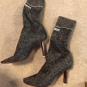 Vetements Lighter Heel Sock Boots